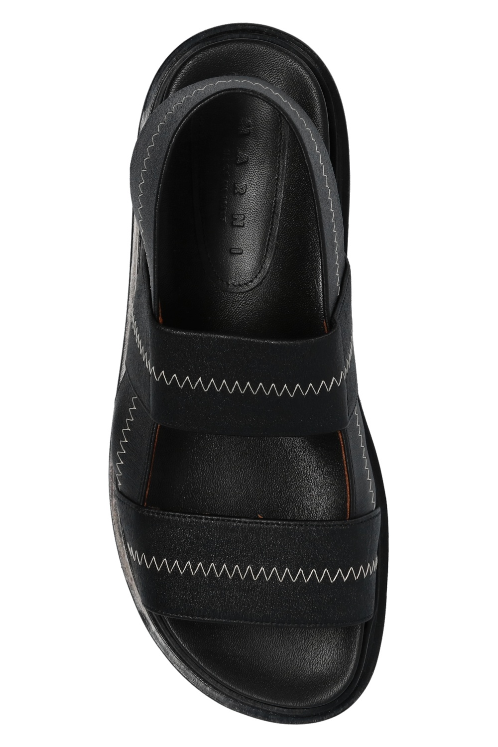 Leather sandals Marni - IetpShops US
